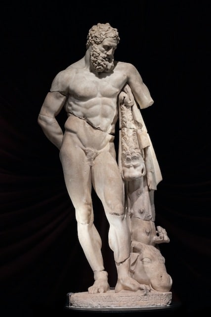 Weary Heracles in Antalya Archaeological Museum, Turkey
